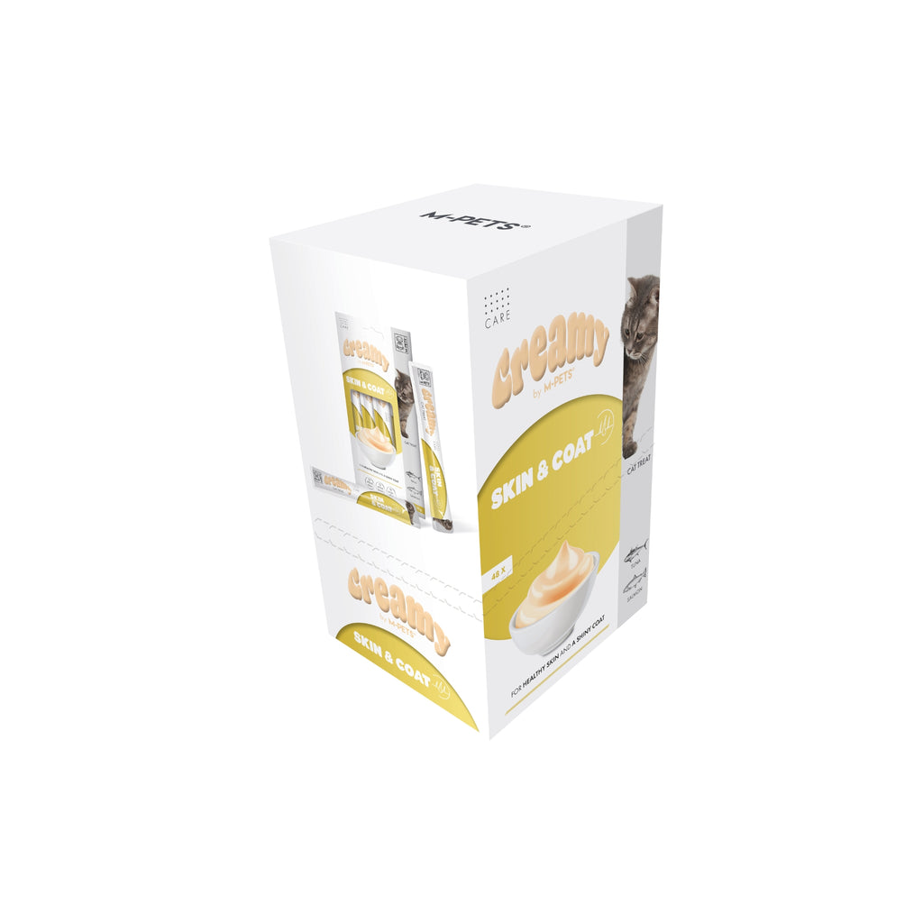 CREAMY with FUNCTIONS - Cat treat Skin & Coat - Tuna & Salmon