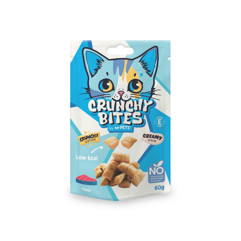 CRUNCHY BITES cat snack tuna flavour - 60 g