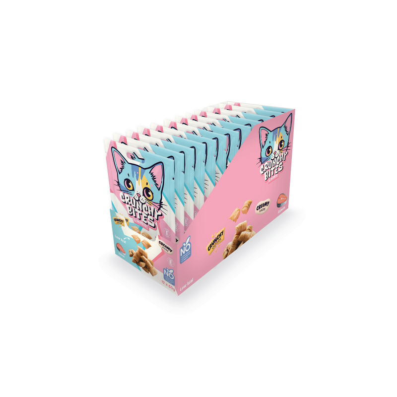 CRUNCHY BITES cat snack salmon flavour - 60 g