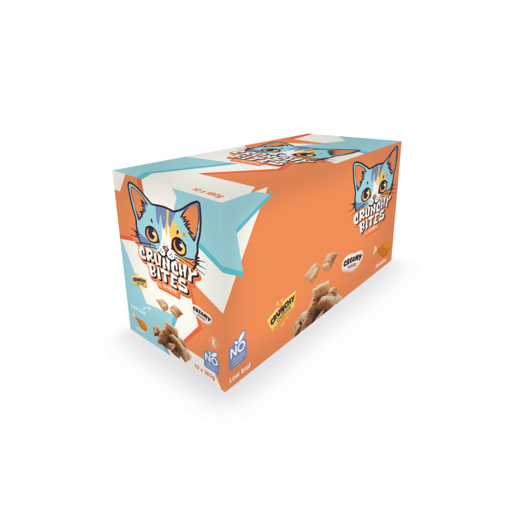 CRUNCHY BITES cat snack chicken flavour - 180 g