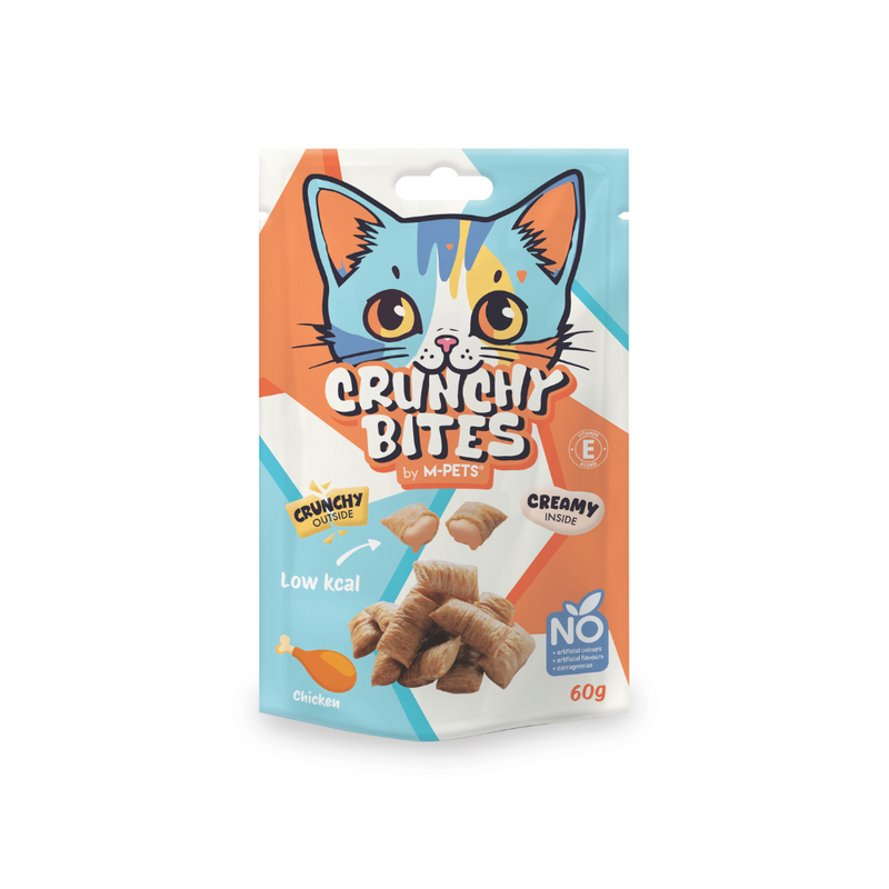 CRUNCHY BITES cat snack chicken flavour - 60 g