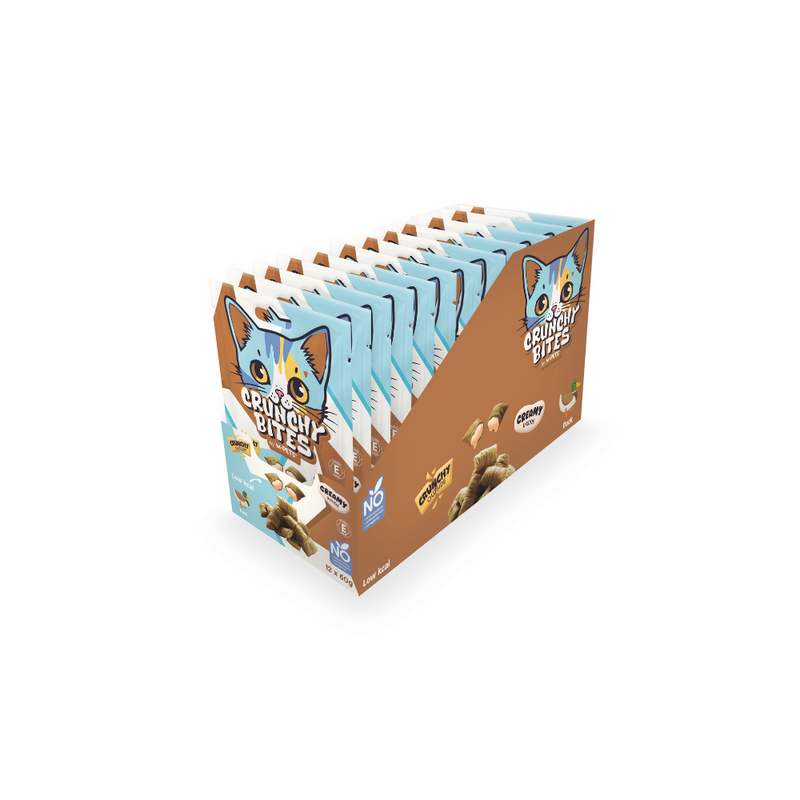 CRUNCHY BITES cat snack duck flavour - 60 g