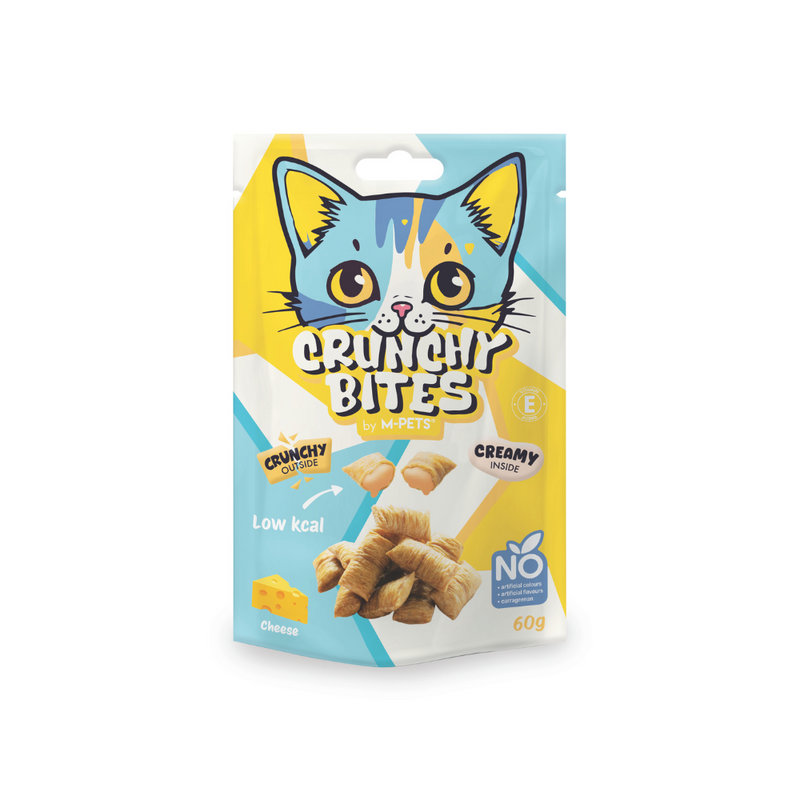 CRUNCHY BITES cat snack cheese flavour - 60 g