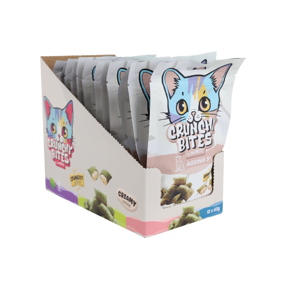 CRUNCHY BITES Cat Treats with function AGEING 5 - 60 g