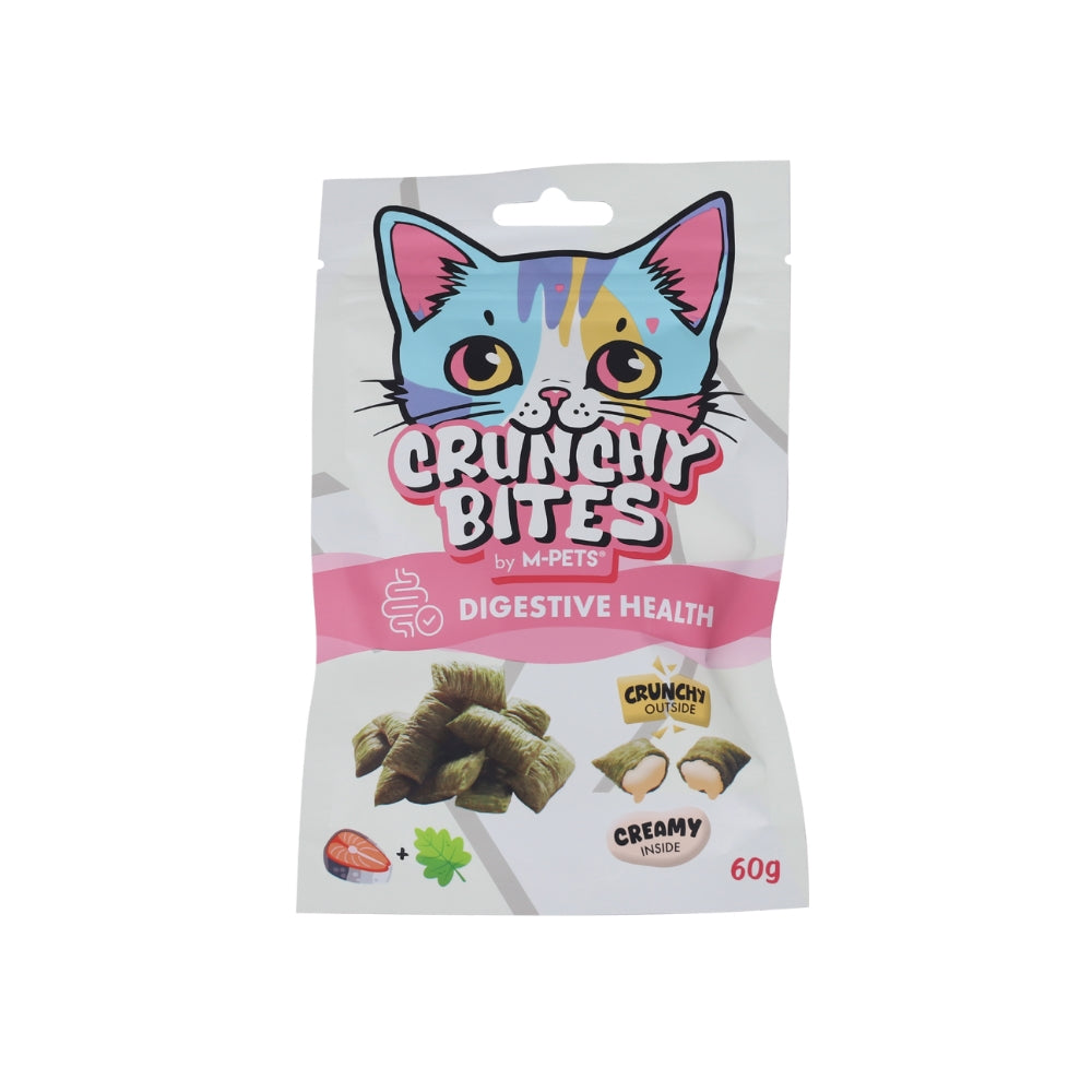 CRUNCHY BITES Cat Treats with function DIGESTIVE HEALTH - 60 g