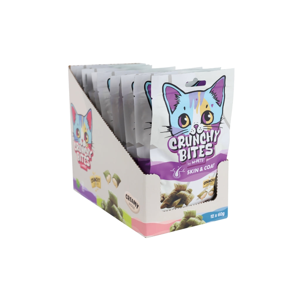 CRUNCHY BITES Cat Treats with function SKIN COAT - 60 g