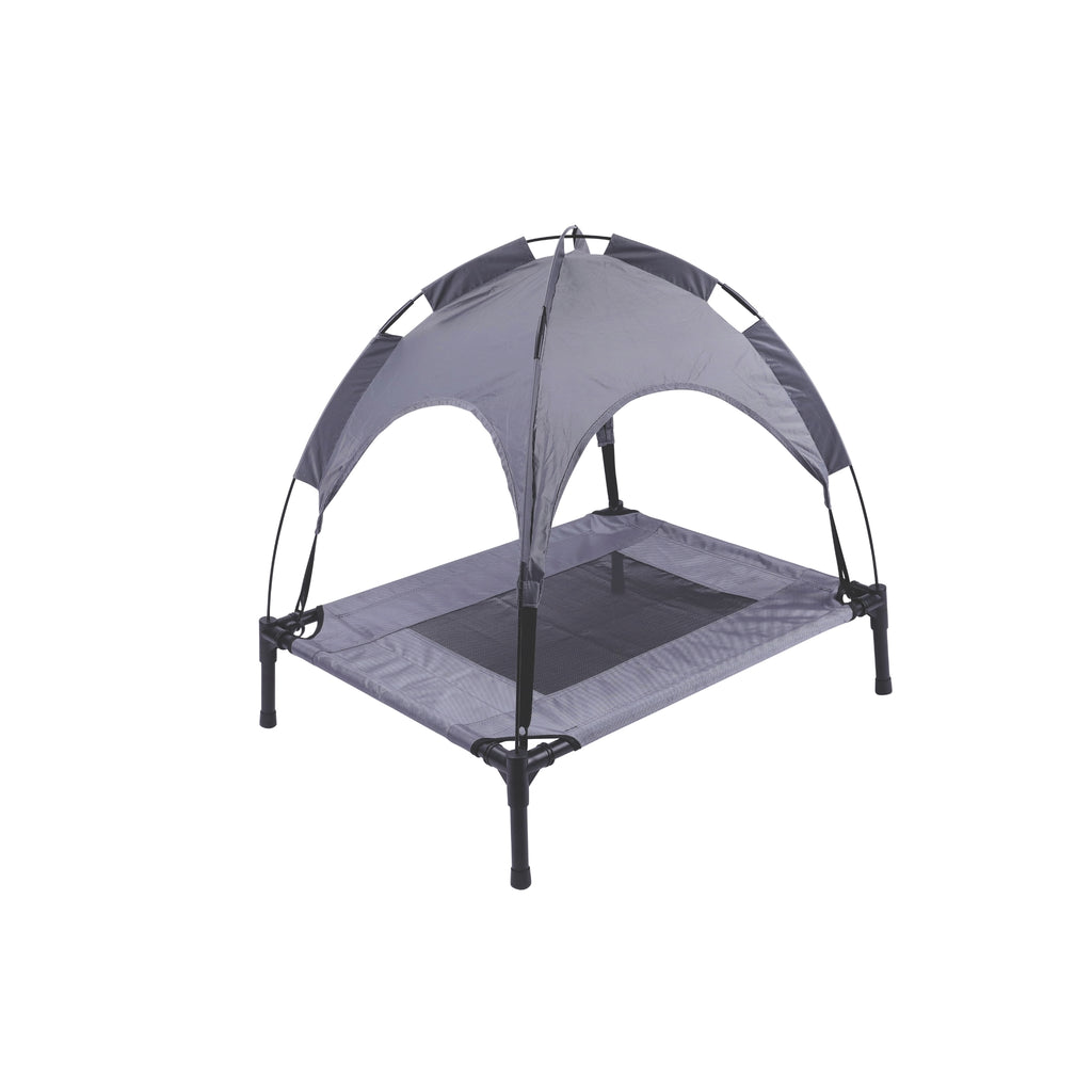 ELEVATED Dog Bed with sun shade