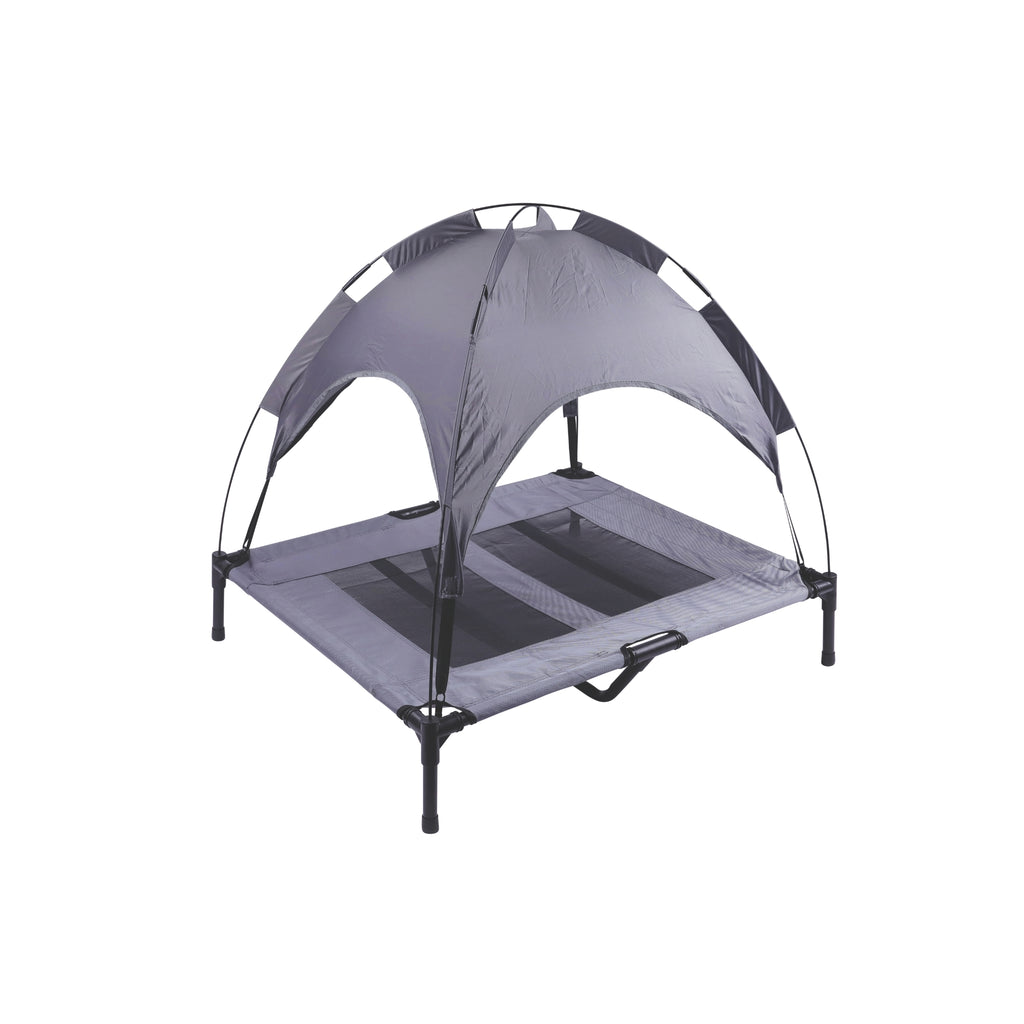 ELEVATED Dog Bed with sun shade