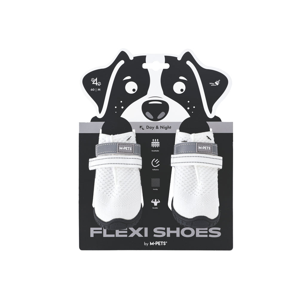 FLEXI SHOES Dog - White edition