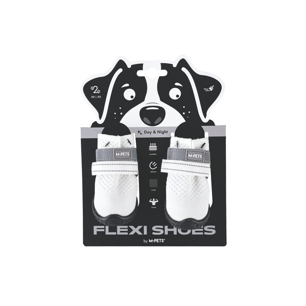 FLEXI SHOES Dog - White edition