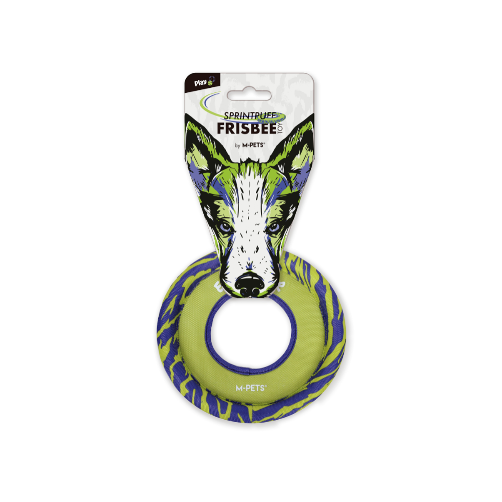 SPRINTPUFF FRSIBEE Toy - Green/Purple