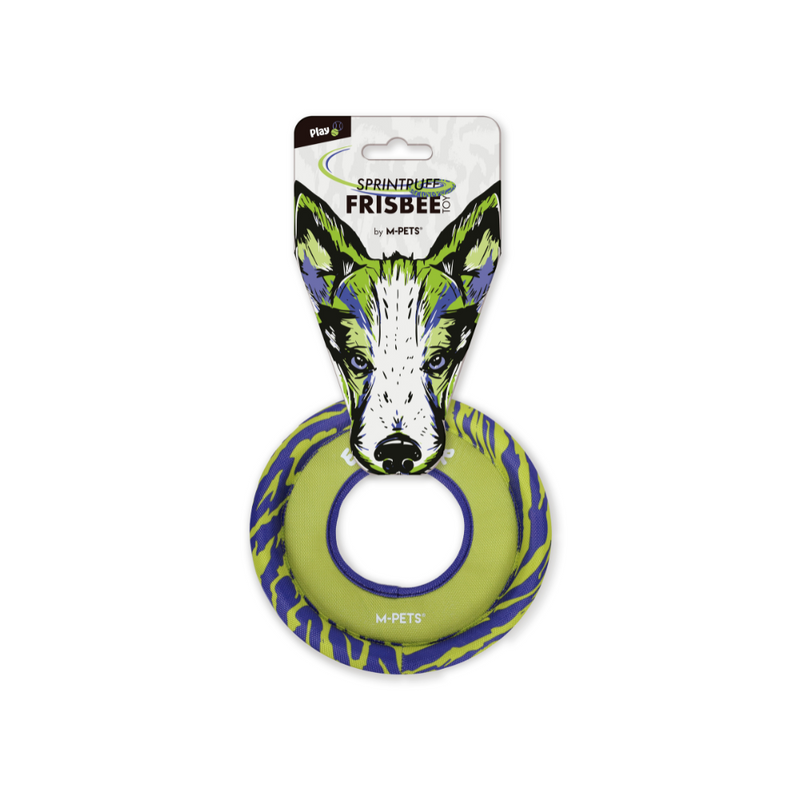 SPRINTPUFF FRSIBEE Toy - Green/Purple