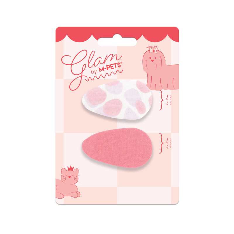 GLAM Hair Accessories for pets clip - Red