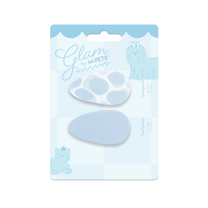 GLAM Hair Accessories for pets clip - Blue
