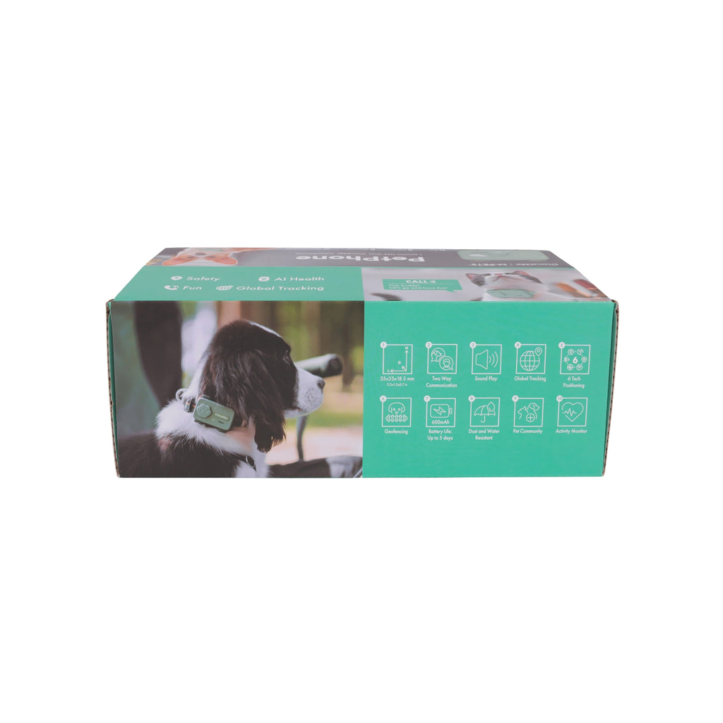 GLocalMe PETPHONE Sage Green - with display