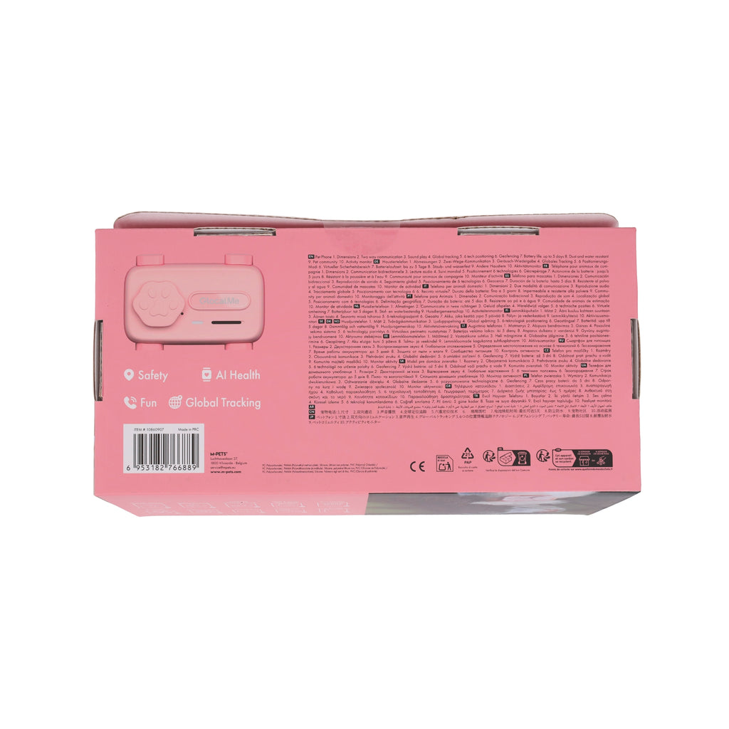 GLocalMe PETPHONE Rose Pink - with display