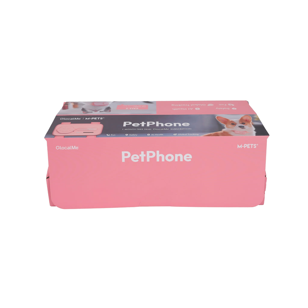 GLocalMe PETPHONE Rose Pink - with display
