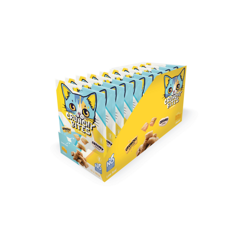 CRUNCHY BITES cat snack cheese flavour - 180 g