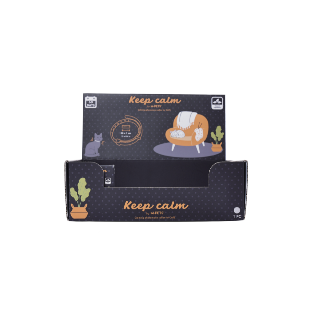 KEEP CALM - Calming pheromone collar for cats 1pc