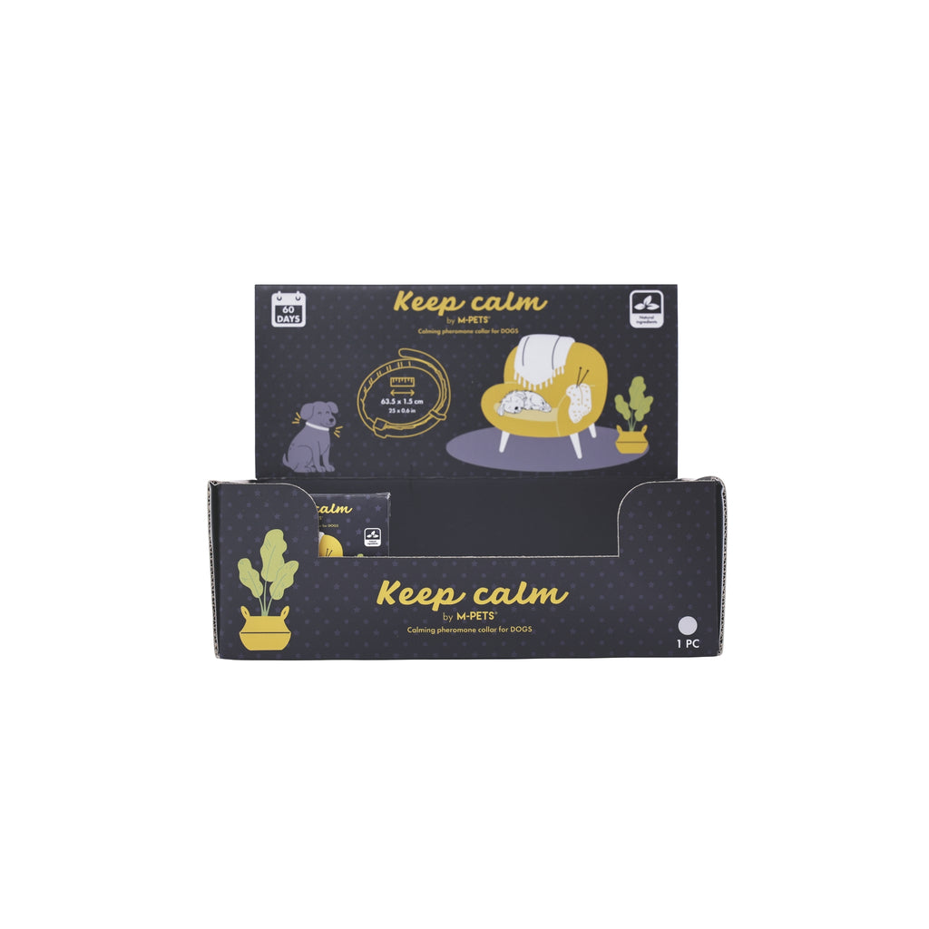 KEEP CALM Calming pheromone collar for DOGS - 1 pc