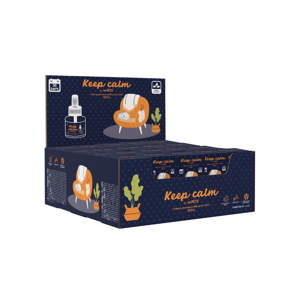 KEEP CALM - Calming Pheromone diffuser for cats refill 48ml