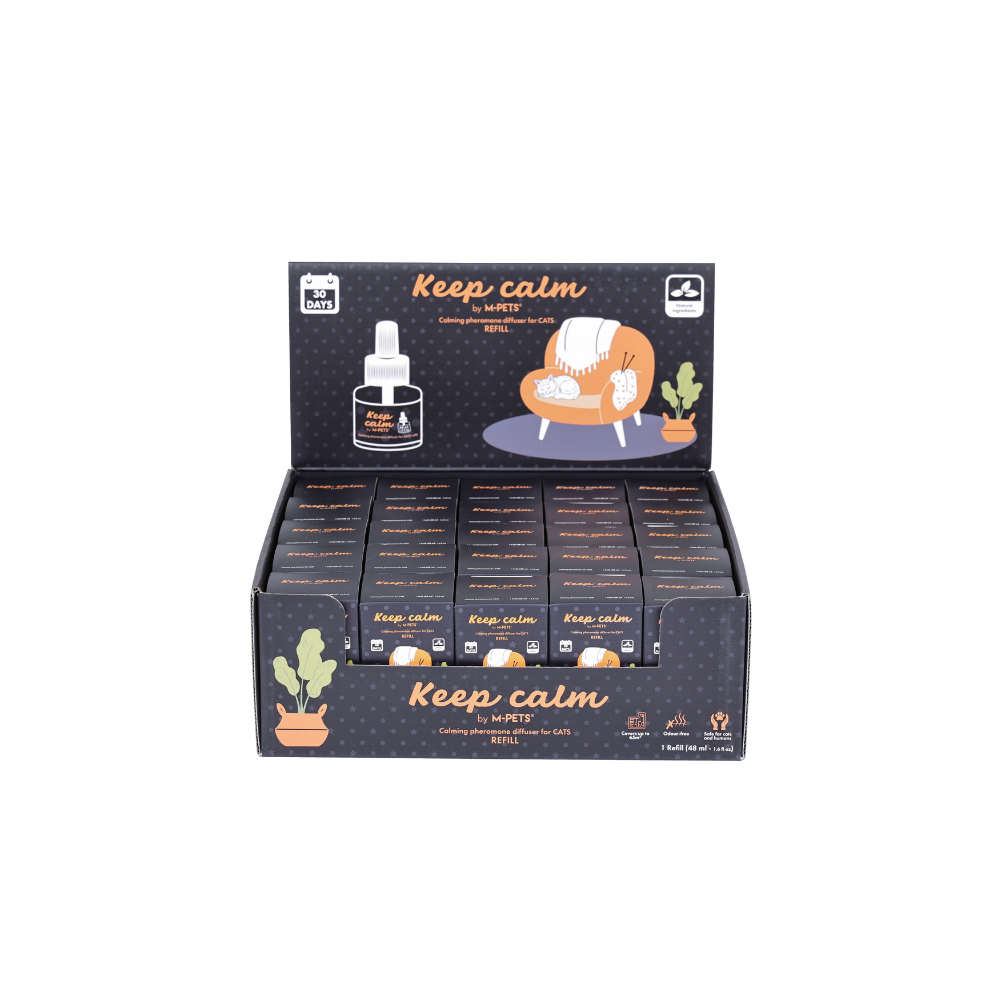 KEEP CALM - Calming Pheromone diffuser for cats refill 48ml