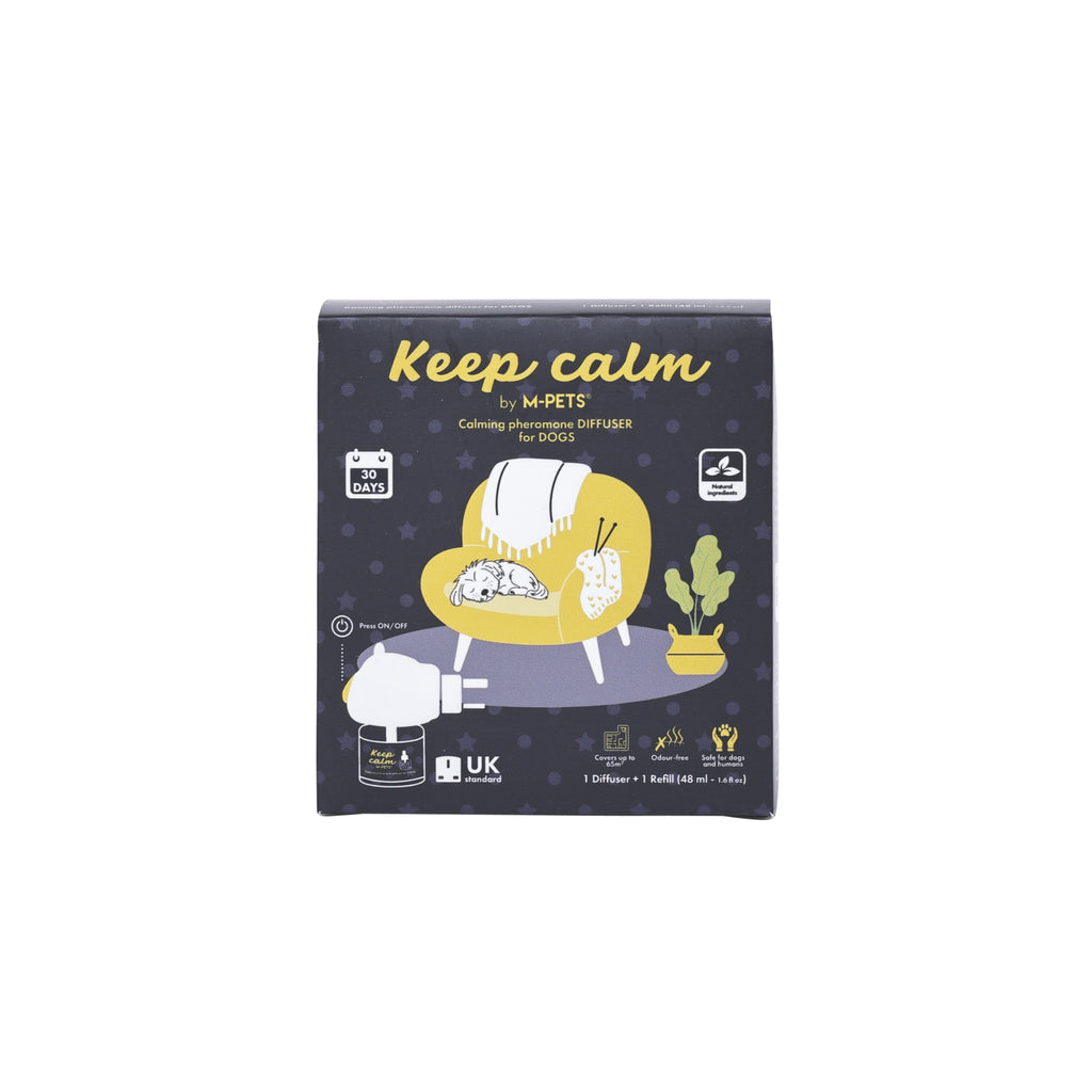 KEEP CALM Calming Pheromone diffuser for DOGS - UK Standard 48ml