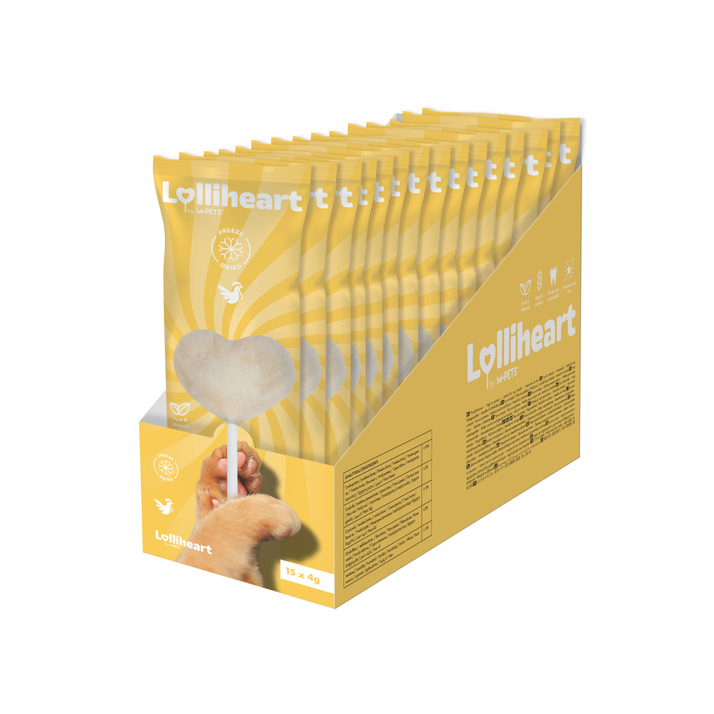 Lolliheart Cat treat Chicken Display