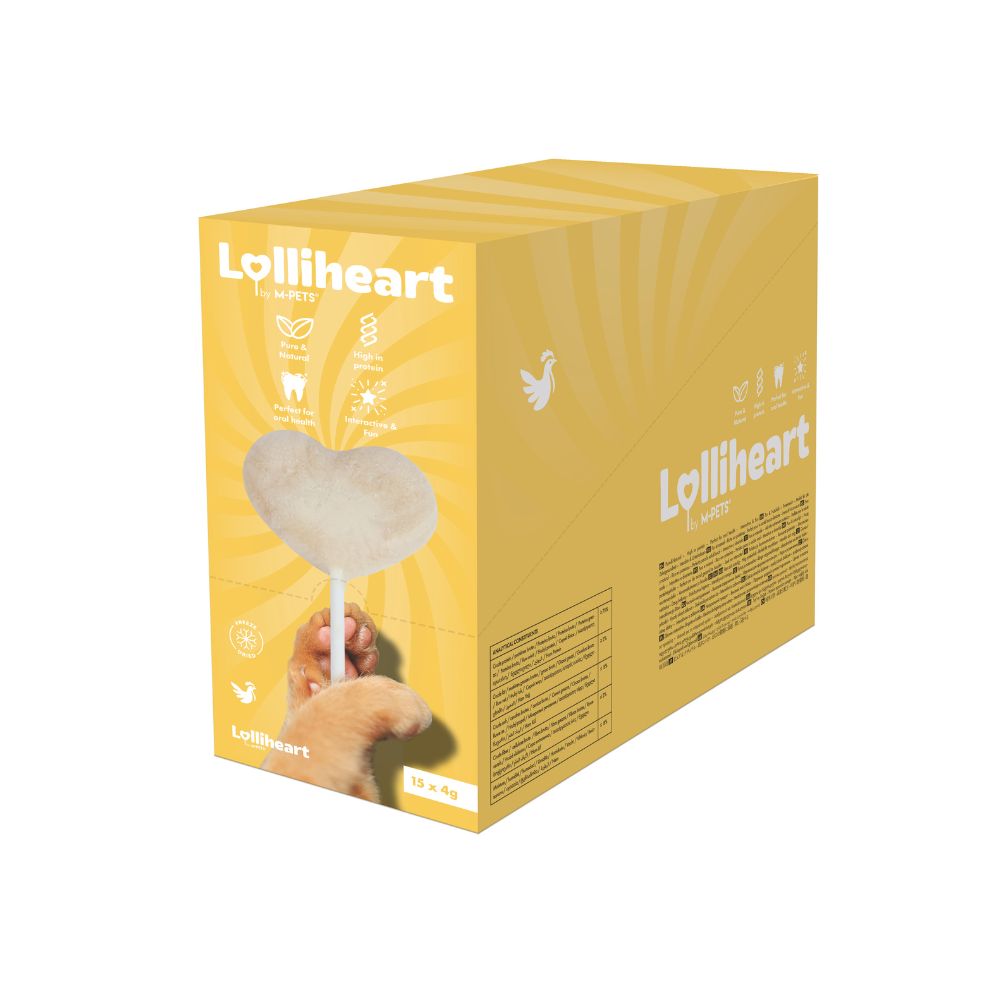 Lolliheart Cat treat Chicken Display