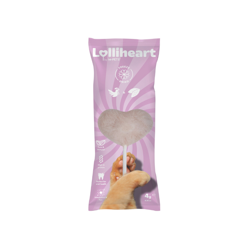 Lolliheart Cat treat Chicken & Purple Potato Display