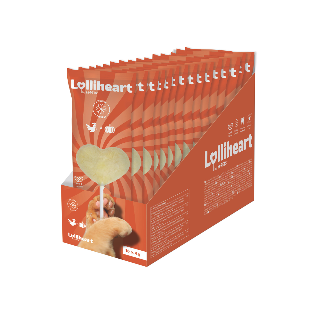 Lolliheart Cat treat Chicken & Pumkin Display