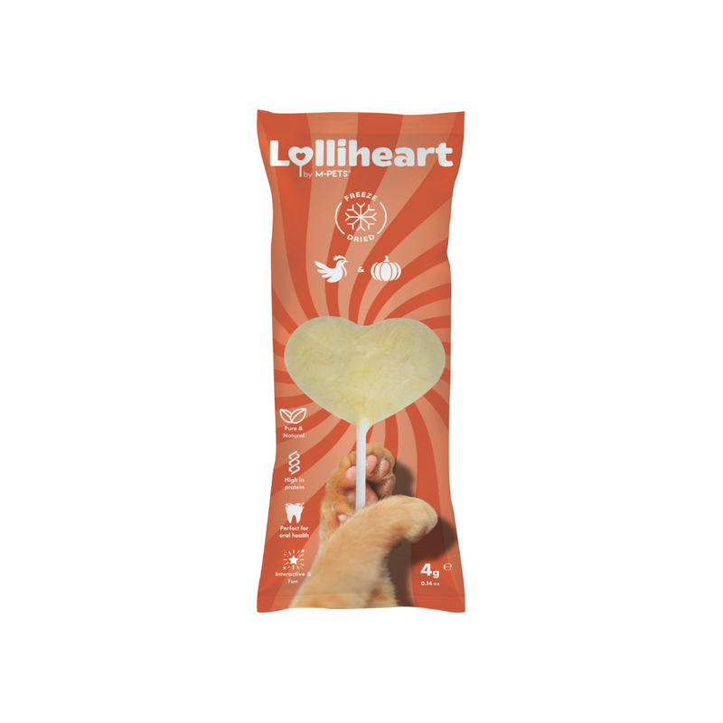 Lolliheart Cat treat Chicken & Pumkin Display