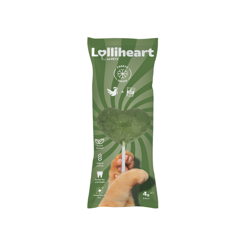 Lolliheart Cat treat Chicken & Catnip Display