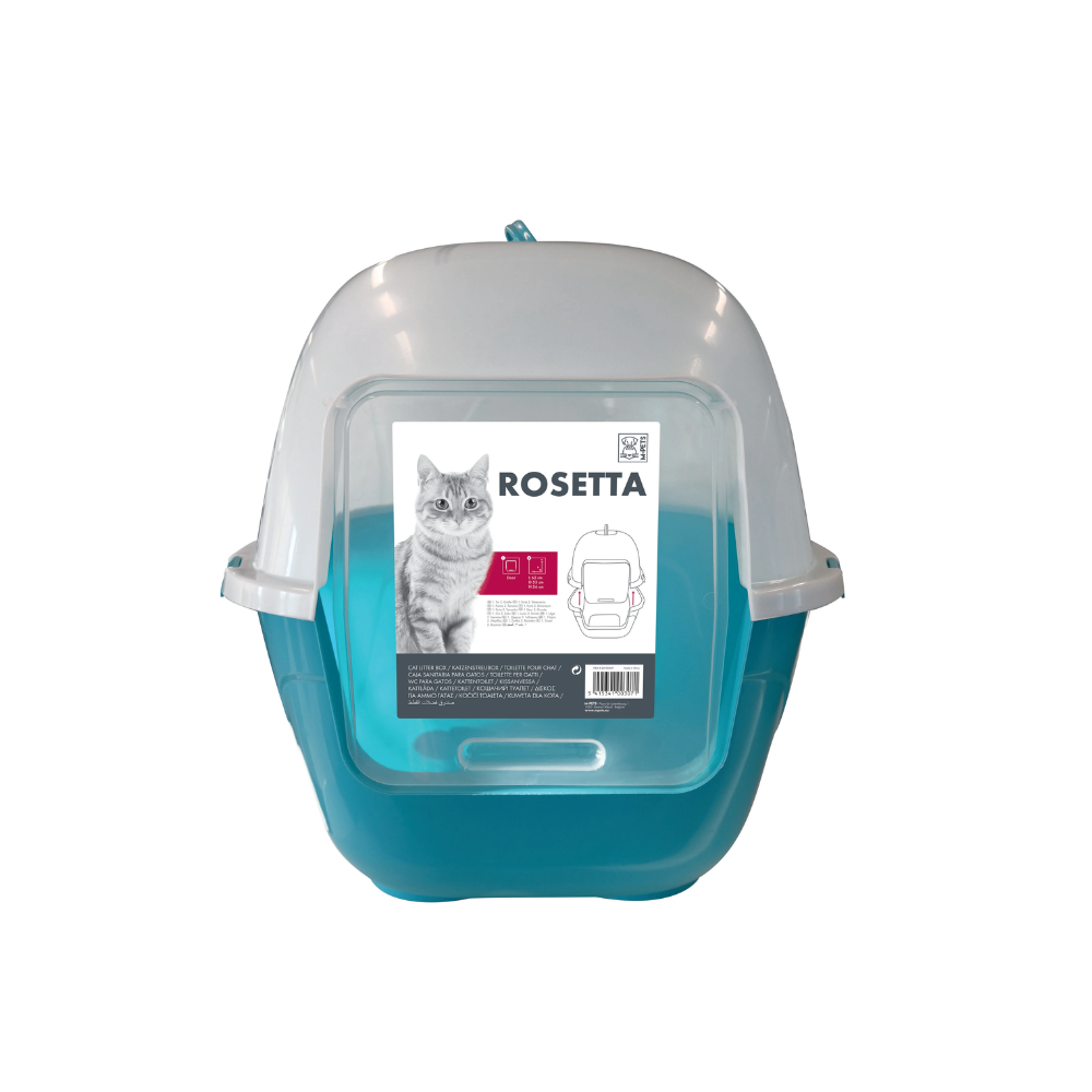 CAT LITTER BOX - ROSETTA Blue