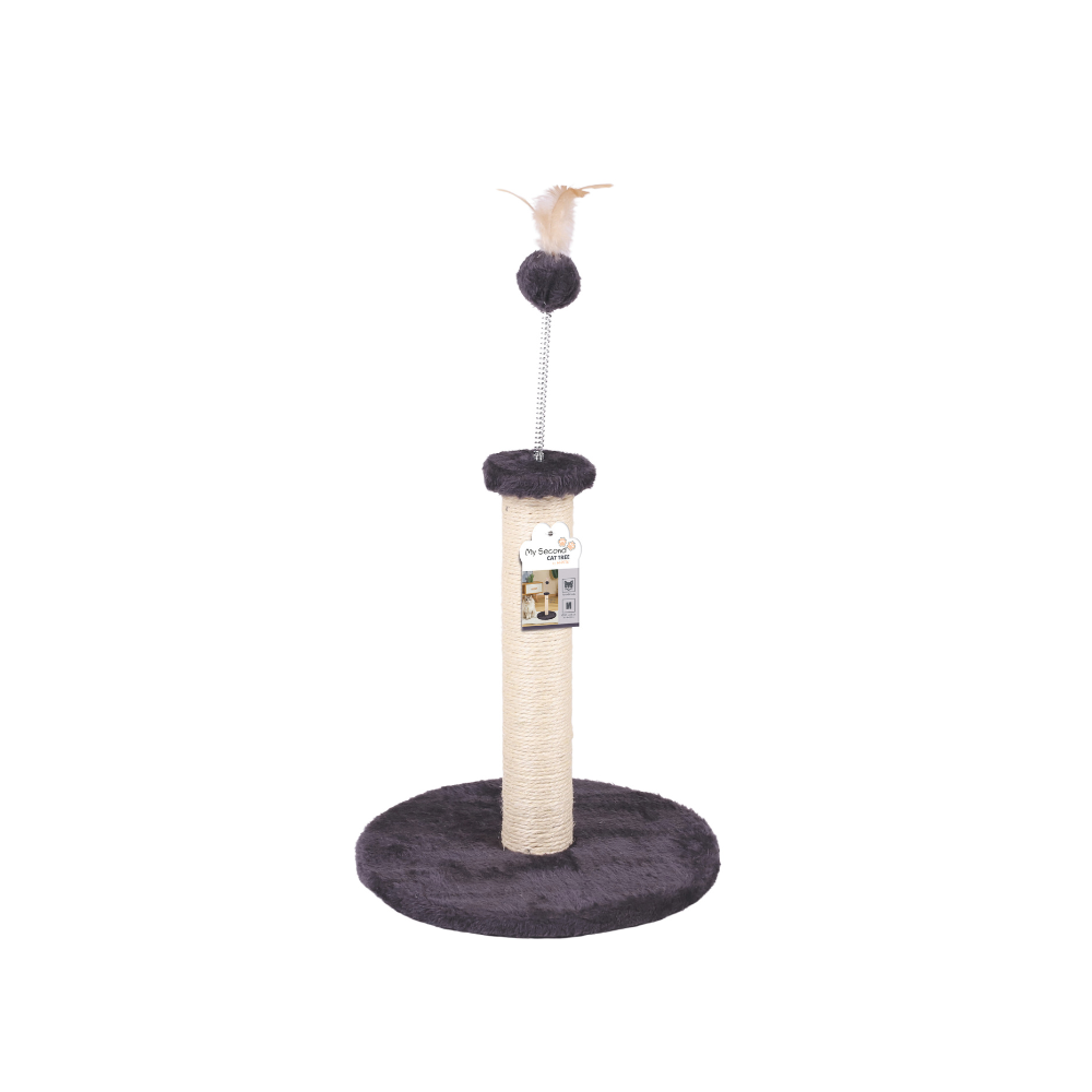 MY SECOND CAT TREE Feather Dark Grey