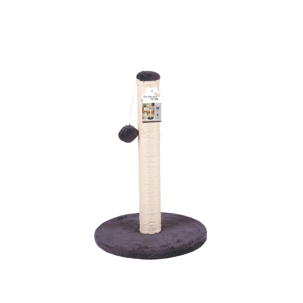 MY SECOND CAT TREE Pompom Dark Grey