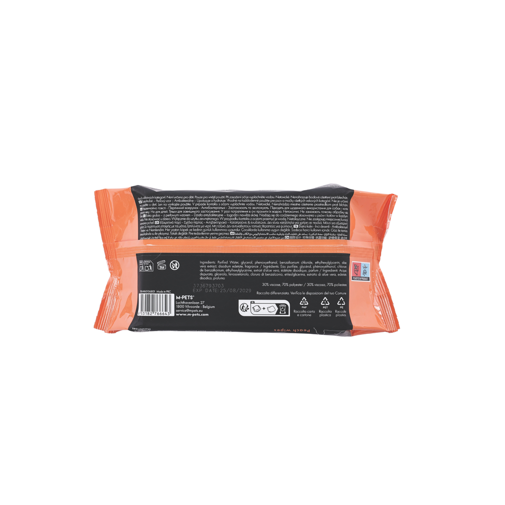 ONYX Peach wipes - 80 sheets