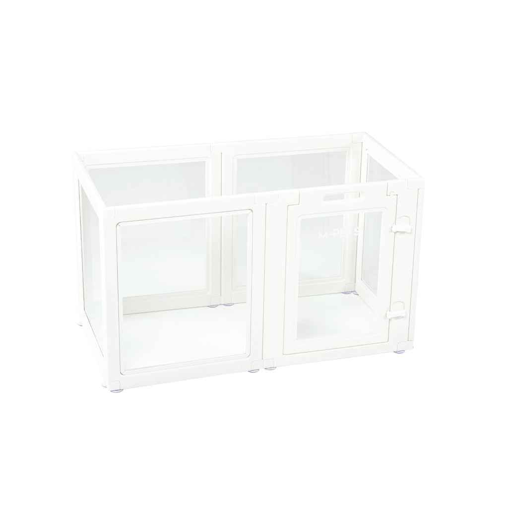 BLANCHE Puppy pen 6 panels S white