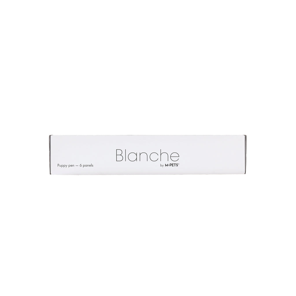 BLANCHE Puppy pen 6 panels S white