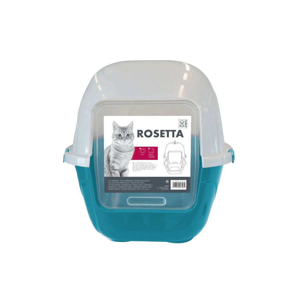 CAT LITTER BOX - ROSETTA Blue