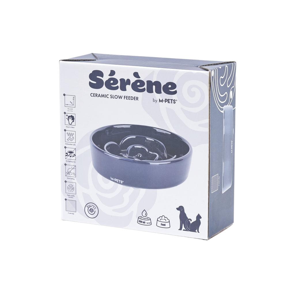 Sérene Ceramic bowls Rose Blue wave - 300 ml