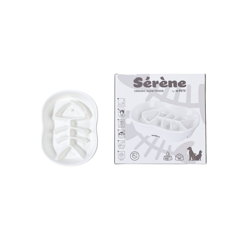 Sérene Ceramic bowls Fish Pearl mist - 240 ml