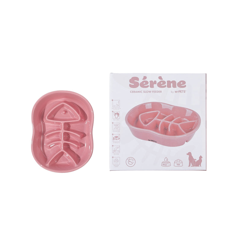 Sérene Ceramic bowls Fish Pink coral - 240 ml