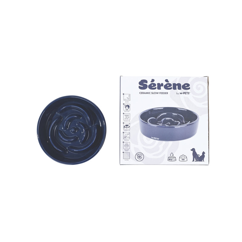 Sérene Ceramic bowls Rose Blue wave - 300 ml