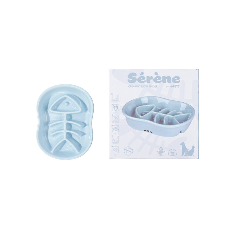 Sérene Ceramic bowls Fish Sky lagoon - 240 ml