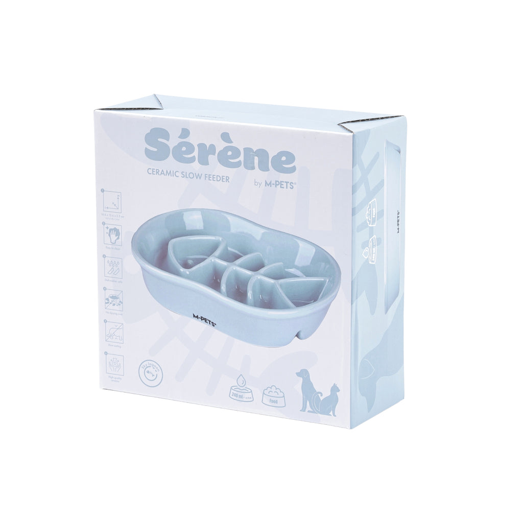 Sérene Ceramic bowls Fish Sky lagoon - 240 ml