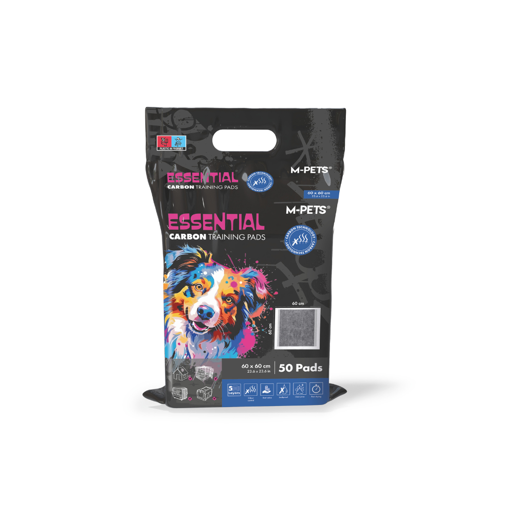 ESSENTIAL Carbon Training Pads 60 x 60 cm - 50 pcs