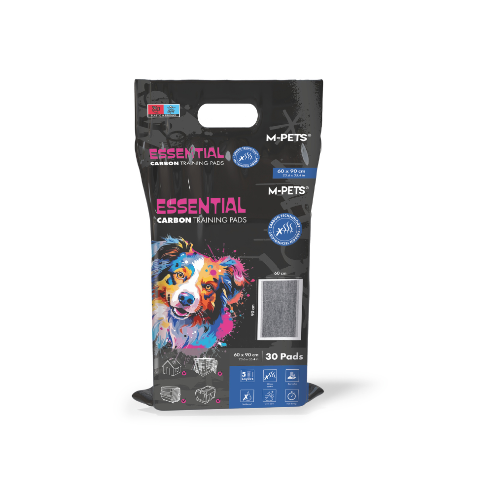 ESSENTIAL Carbon Training Pads 60 x 90 cm - 30 pcs