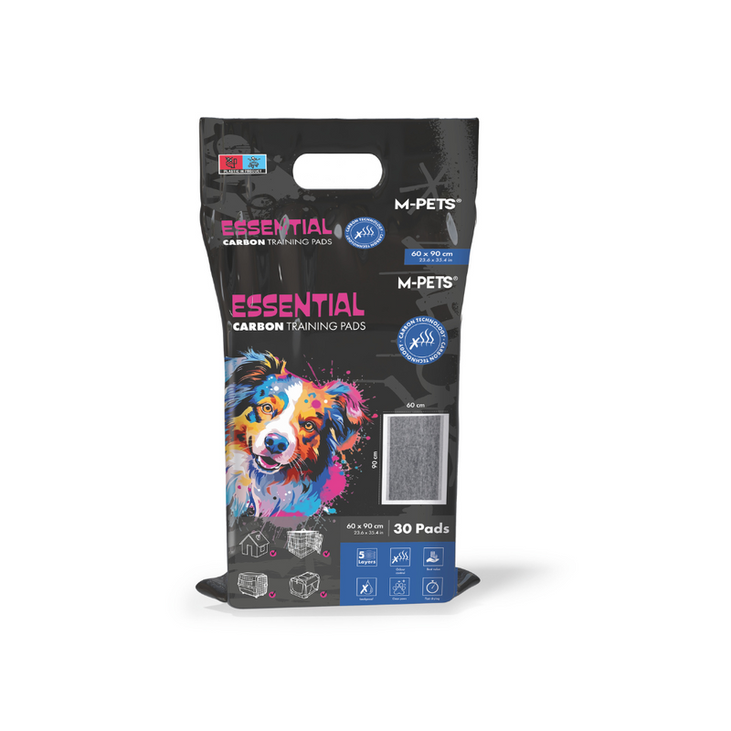 ESSENTIAL Carbon Training Pads 60 x 90 cm - 30 pcs