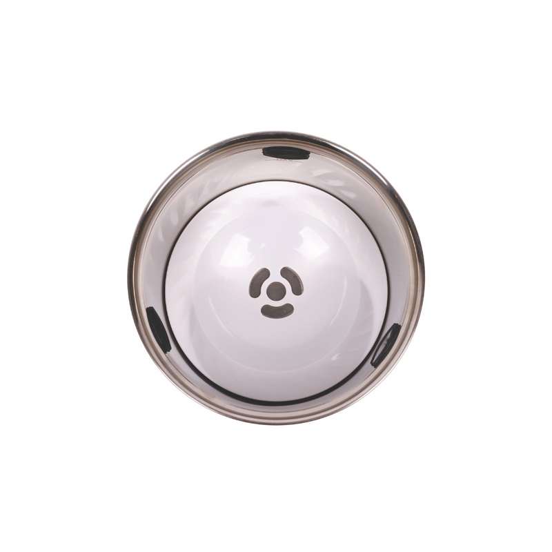 Splash Control Dog Bowl 3.7L - Charcoal Black